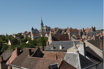 Vue des toits de Châtillon-sur-Loire Jean Puyo